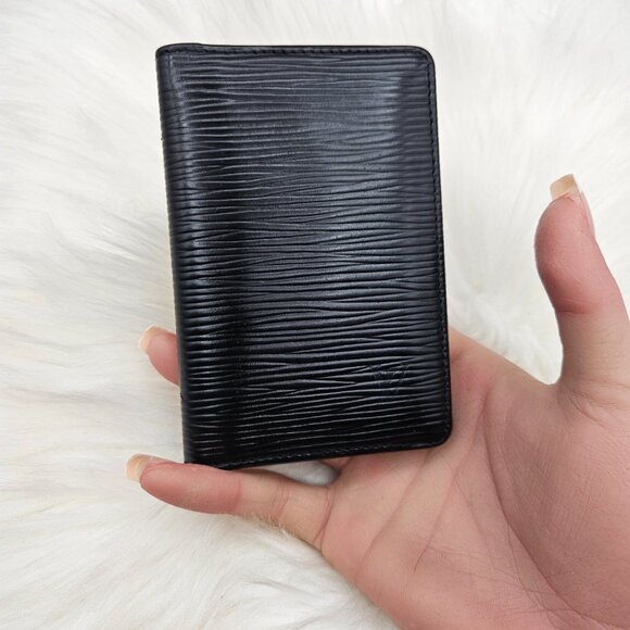 Louis Vuitton  Epi Black Pocket Organizer Wallet - Picture 5 of 17